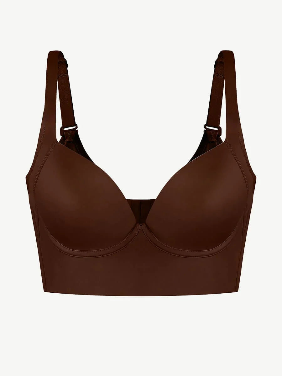 Deep Cup Full Back Coverage Bra