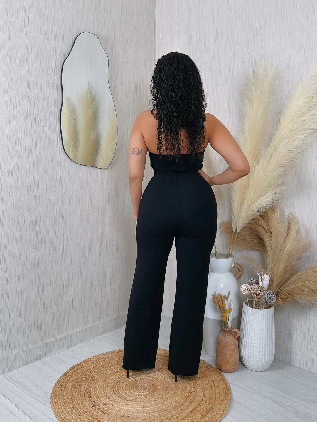 Halter Long Jumpsuit