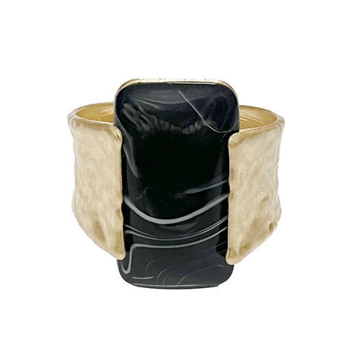 Rectangular Acrylic Cuff Bracelet