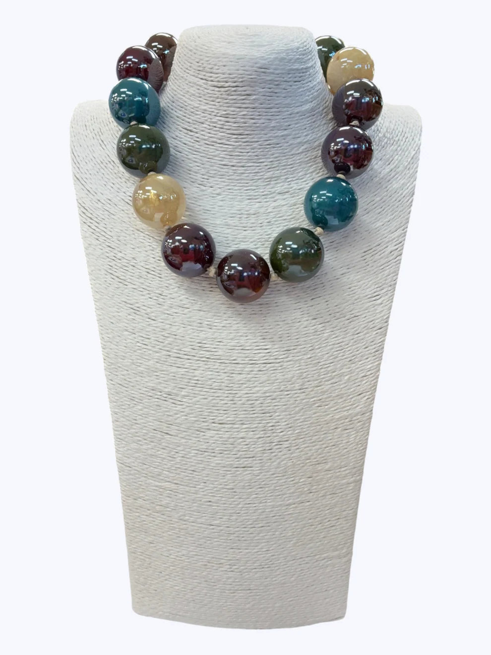 Chunky Round Bead Necklace