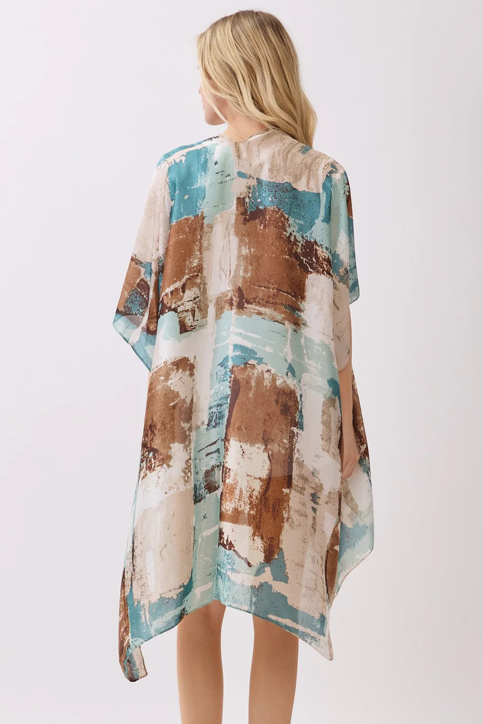 Modern Brushstroke Kimono