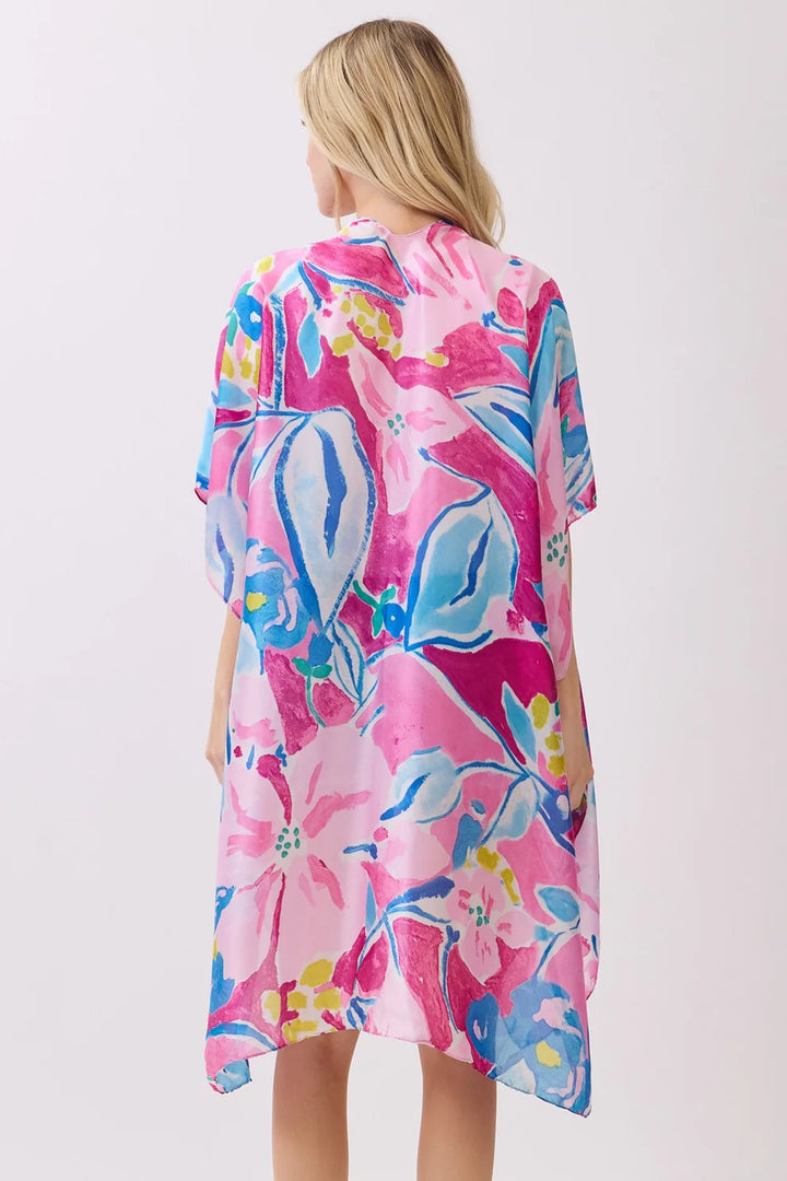 Tropical Floral Kimono