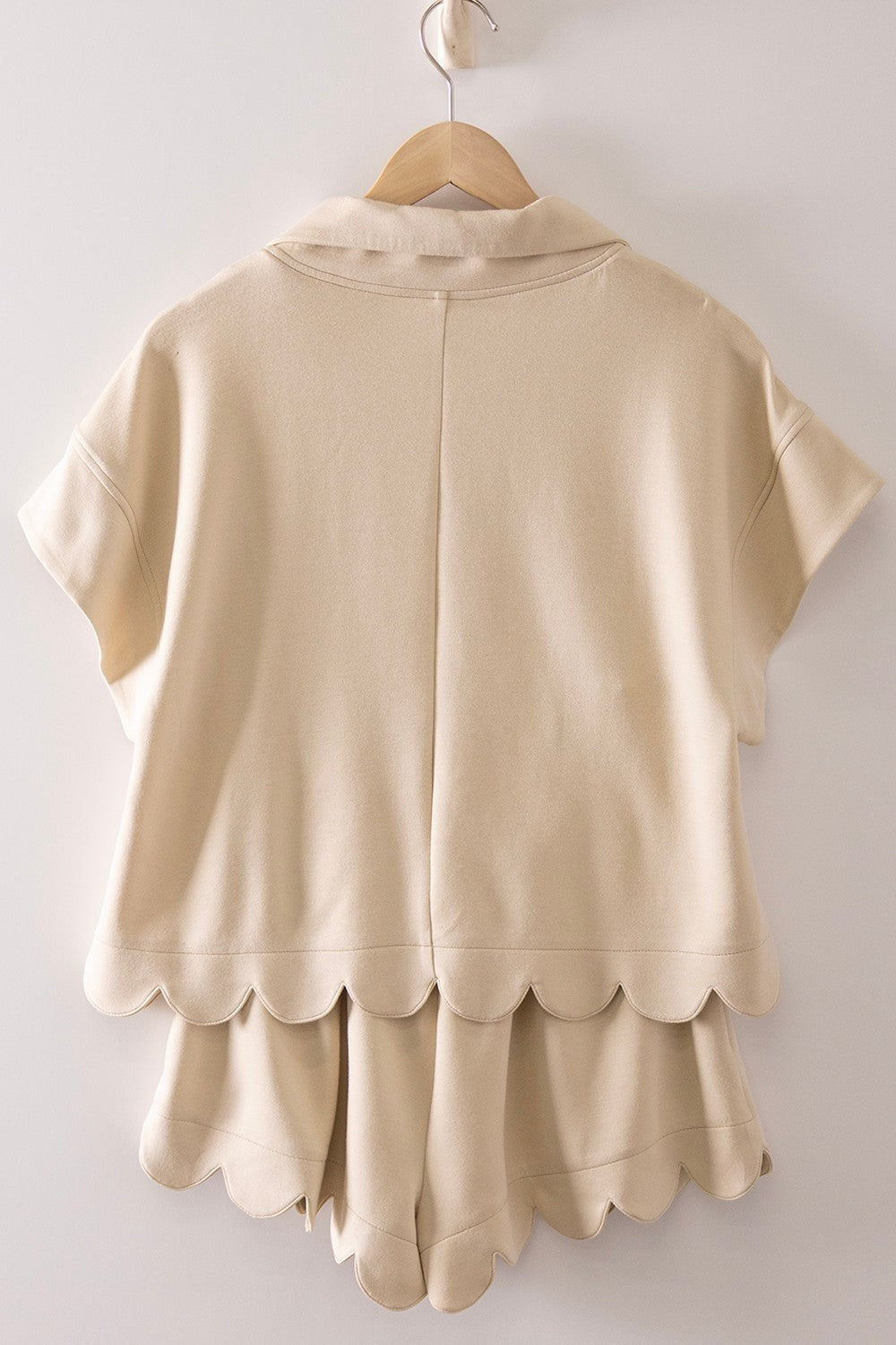 Cloud Hem Top & Shorts Set