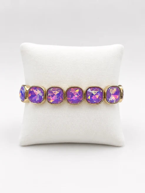 Opal Inspired Crystal Bracelet