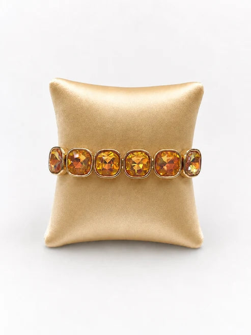 Opal Inspired Crystal Bracelet