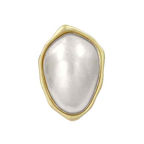Organic Pearl Accent Ring