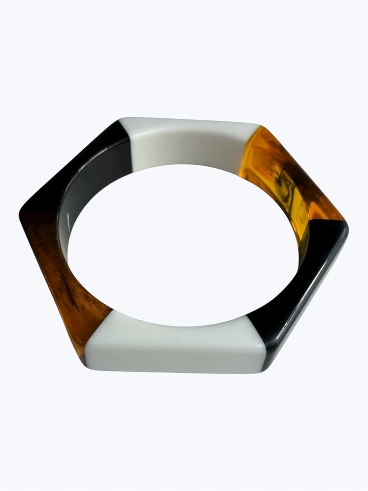 Hexagon Colorblock Bracelet