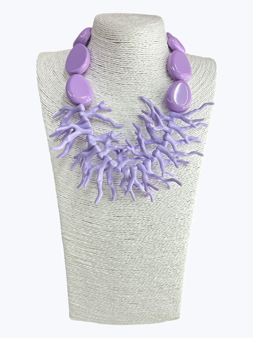 Coral Chunky Necklace