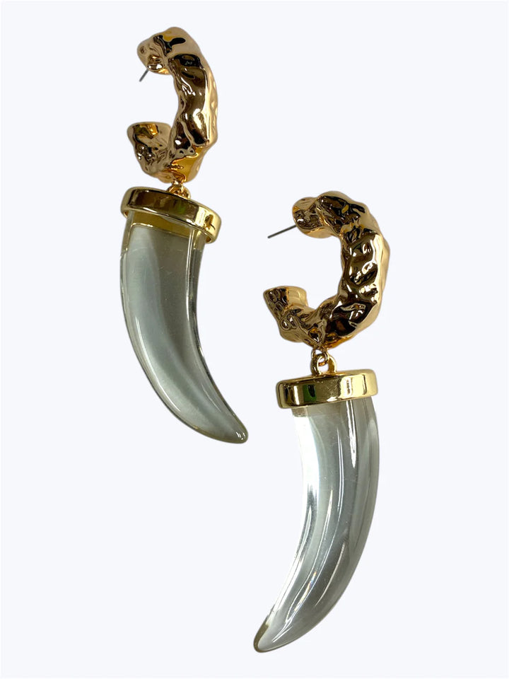 Horn Tusk Earrings