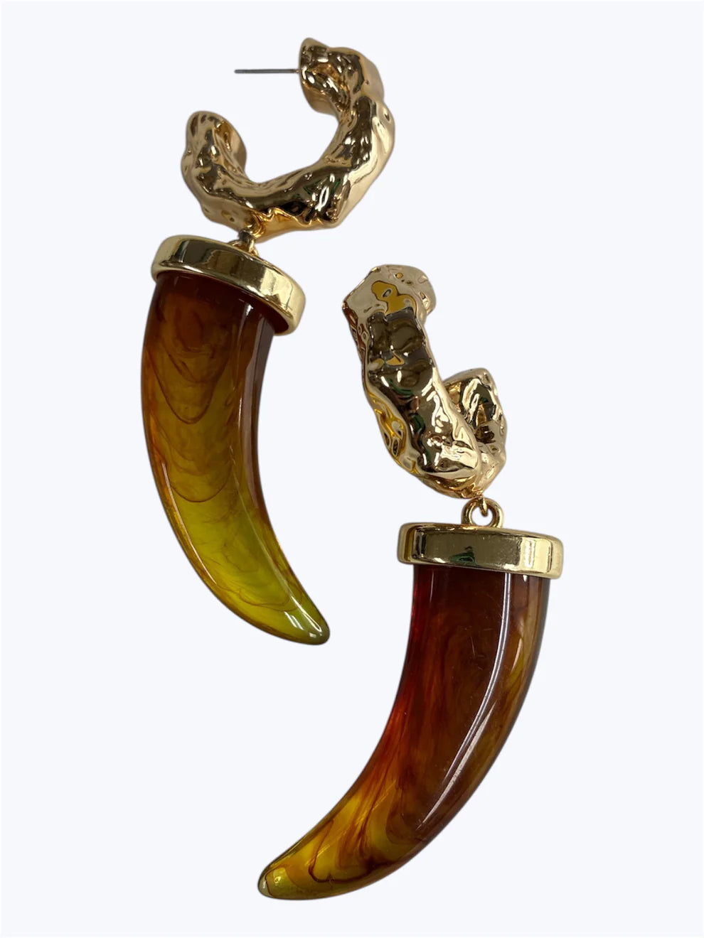 Horn Tusk Earrings