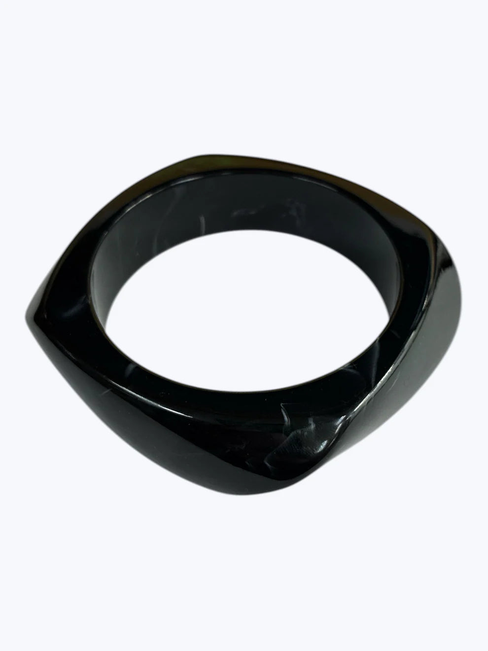 Slim Acrylic Marble Bracelet