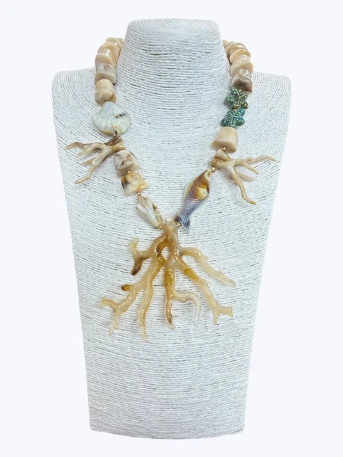 Coastal Coral Branch Necklace