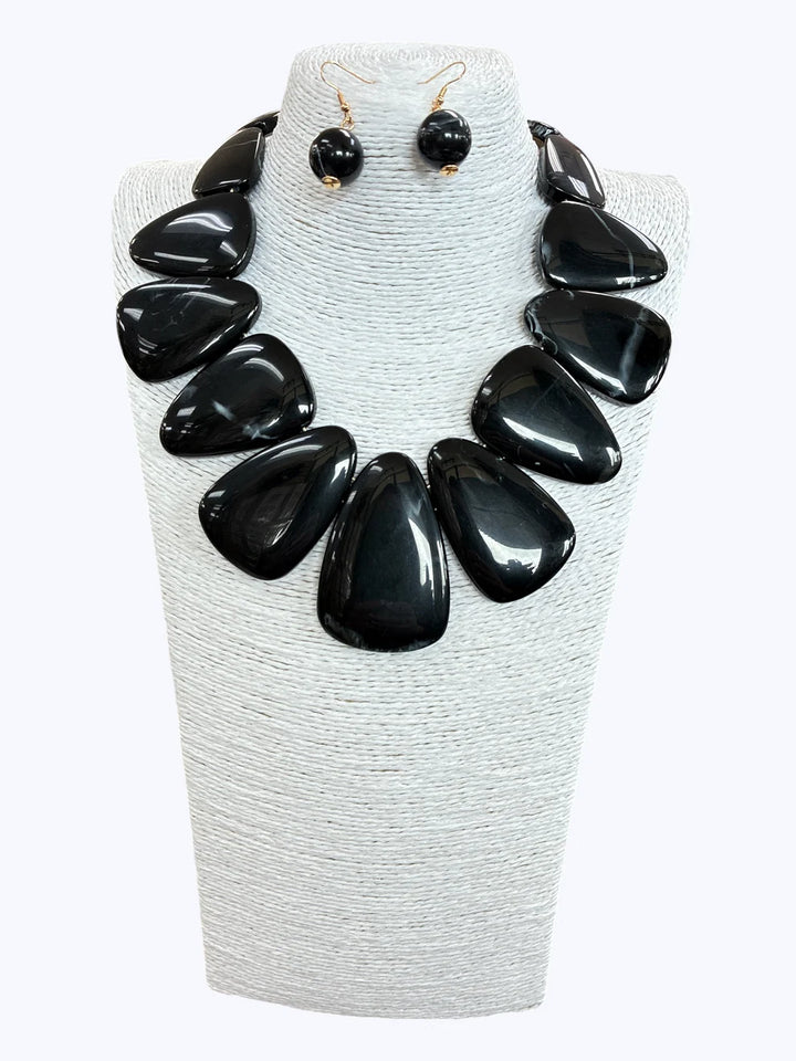 Modern Bib Collar Necklace
