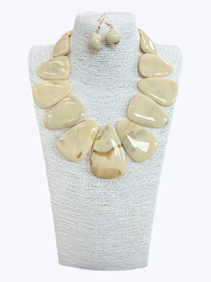 Modern Bib Collar Necklace