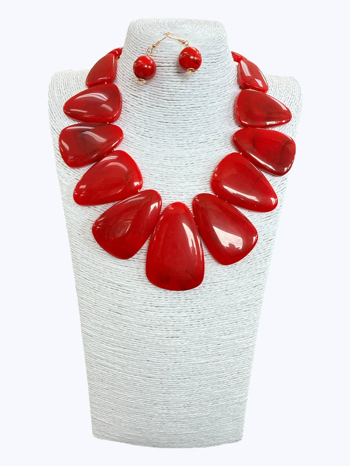 Modern Bib Collar Necklace