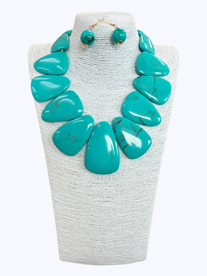 Modern Bib Collar Necklace