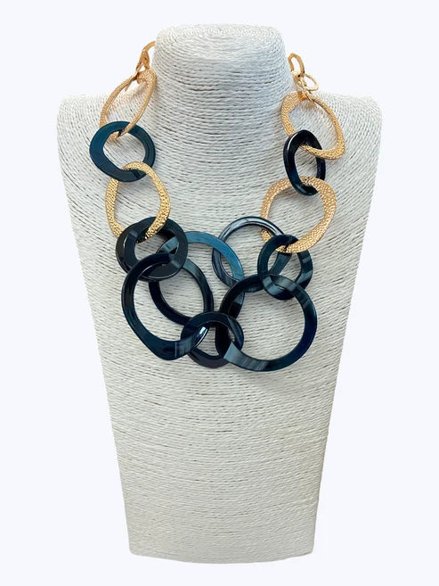 Mixed Link Acrylic Necklace