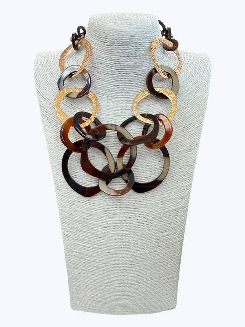 Mixed Link Acrylic Necklace