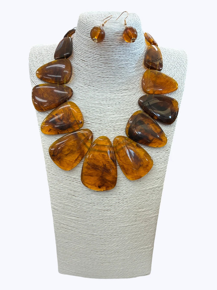 Modern Bib Collar Necklace