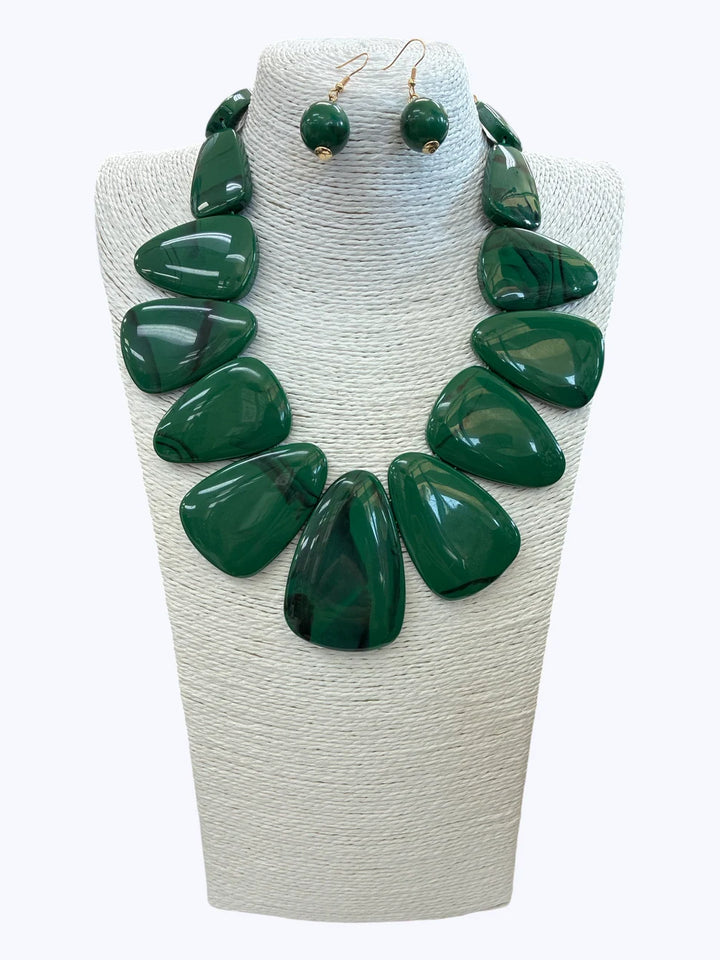 Modern Bib Collar Necklace