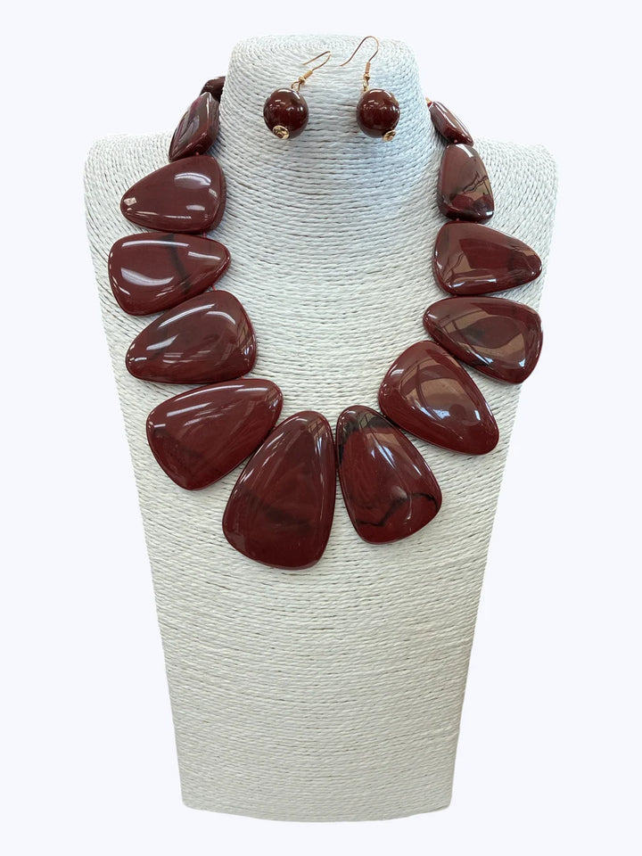 Modern Bib Collar Necklace