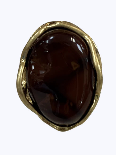 Modern Resin Cocktail Ring