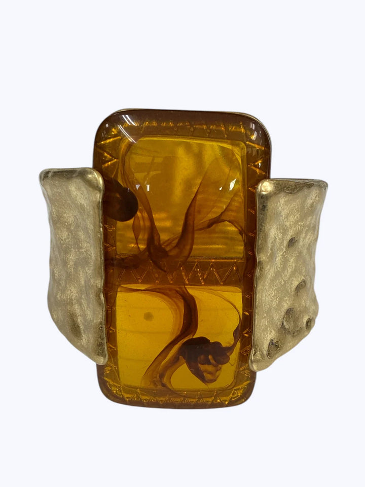 Rectangular Acrylic Cuff Bracelet