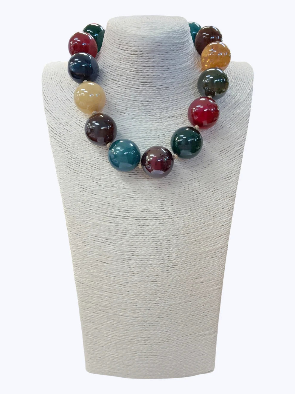 Chunky Round Bead Necklace