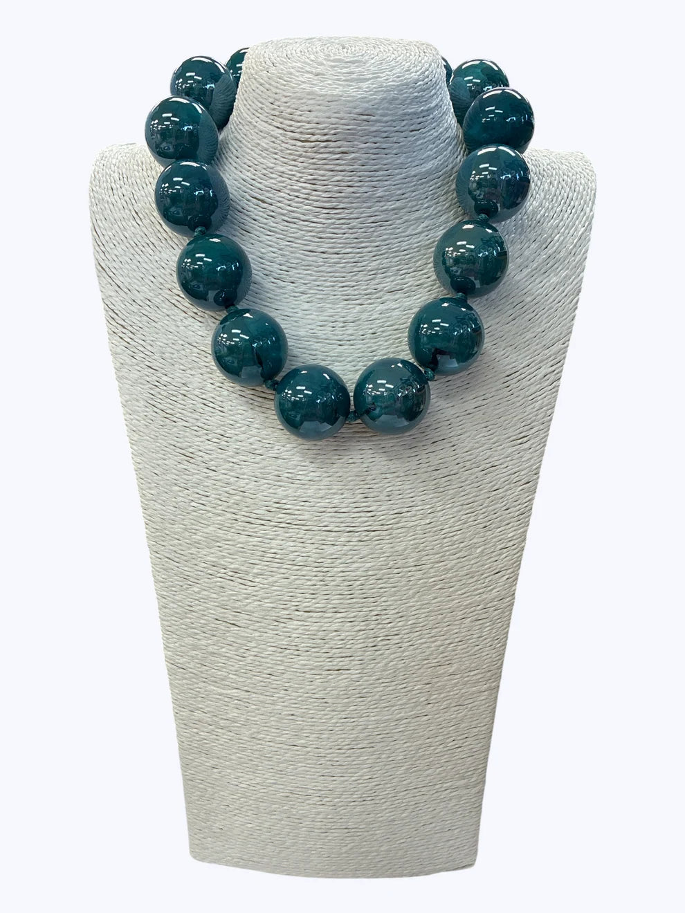 Chunky Round Bead Necklace