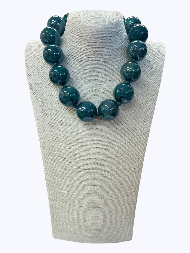 Chunky Round Bead Necklace
