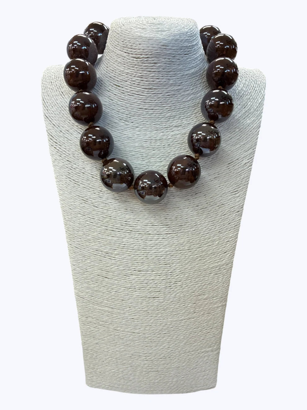 Chunky Round Bead Necklace