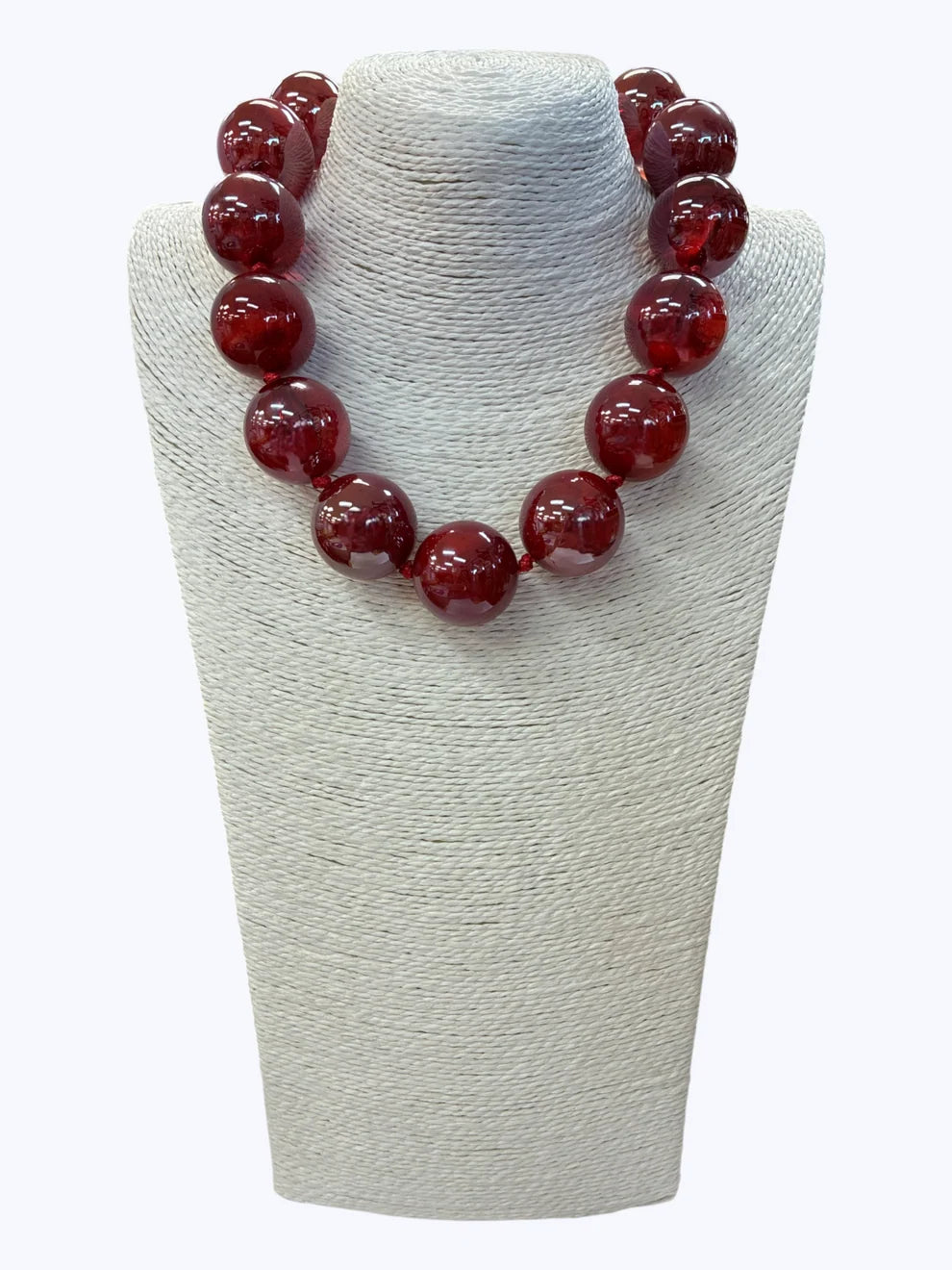 Chunky Round Bead Necklace