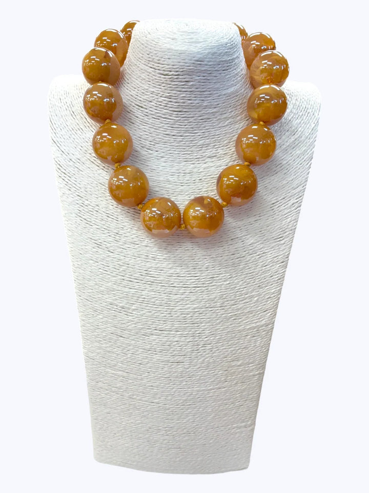 Chunky Round Bead Necklace