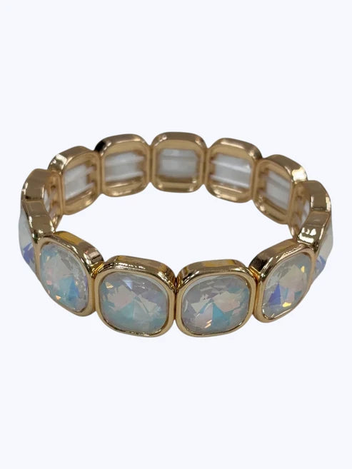 Opal Inspired Crystal Bracelet