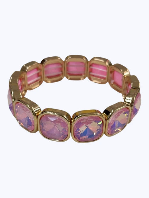 Opal Inspired Crystal Bracelet