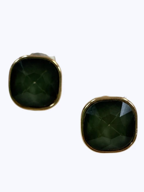 Crystal Opal Stud Earrings