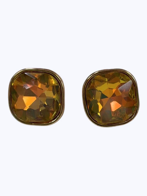 Iridescent Opal Stud Earrings