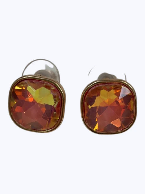 Iridescent Opal Stud Earrings