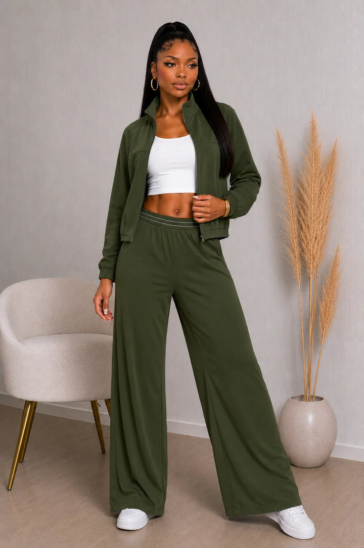 WIND BREAKER JACKET & PANTS SET