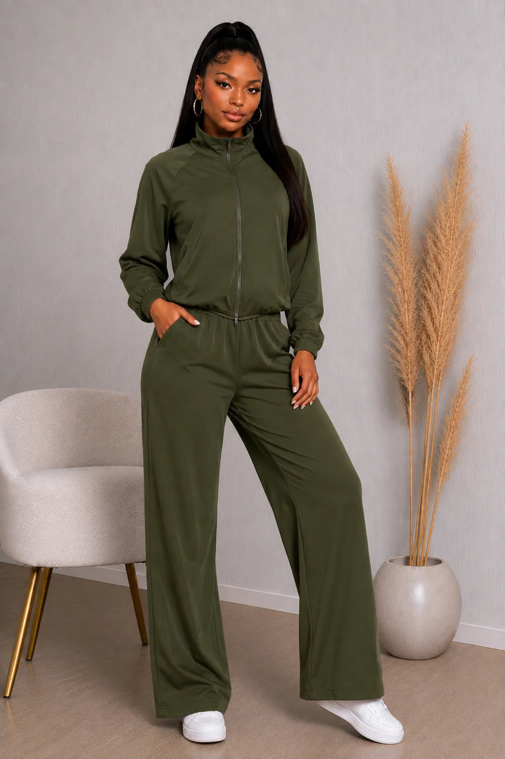 WIND BREAKER JACKET & PANTS SET