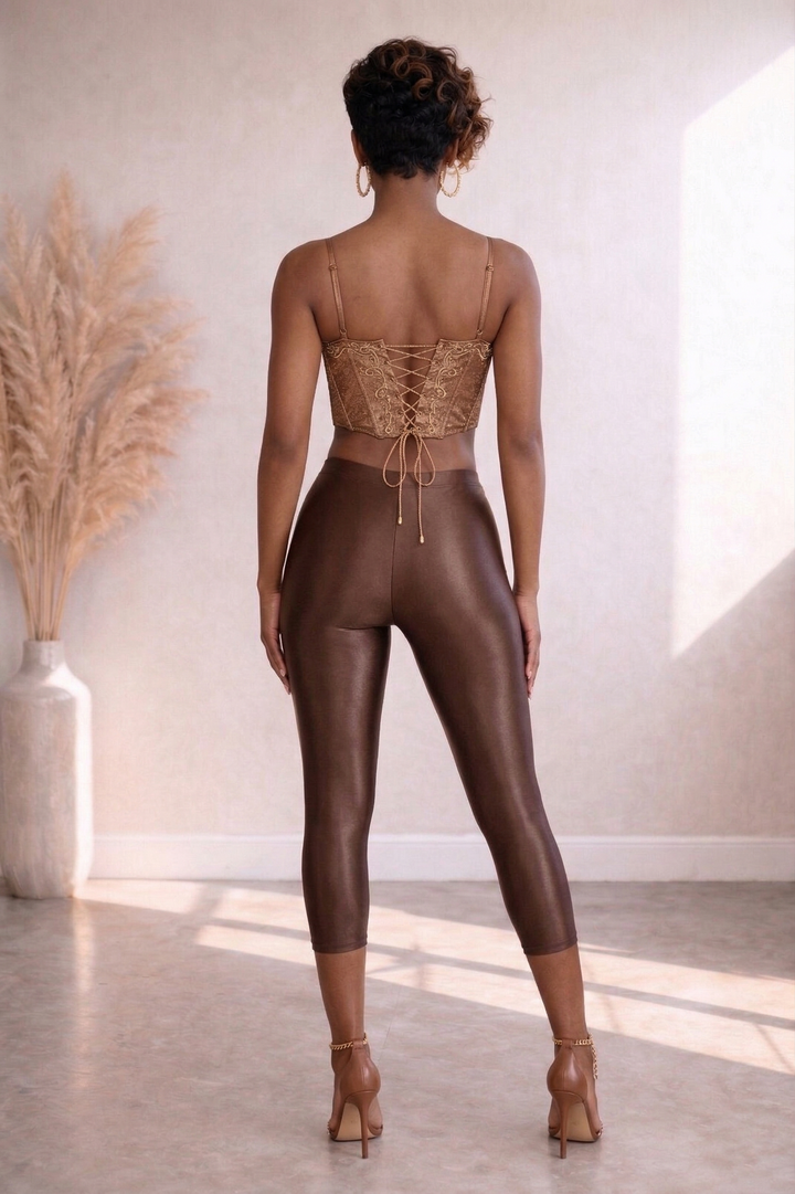 NYLON CAPRI LEGGINGS