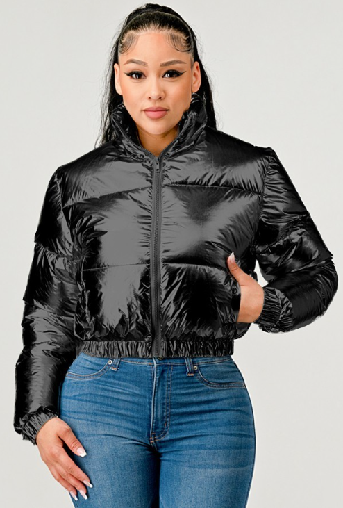 Jacket Metallic Keep Going