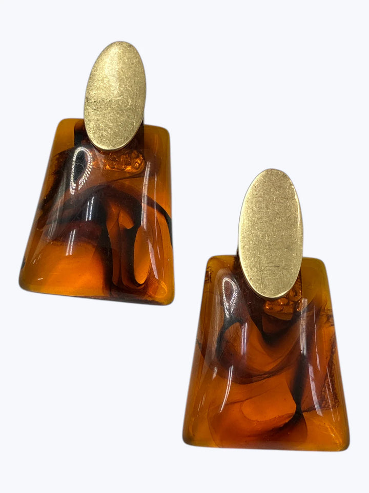 Sculptural Acrylic Earrings