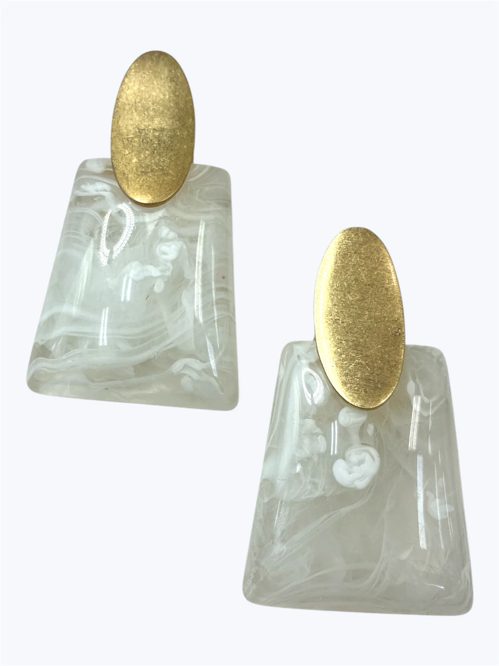 Sculptural Acrylic Earrings