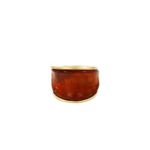 leek Wide Band Ring