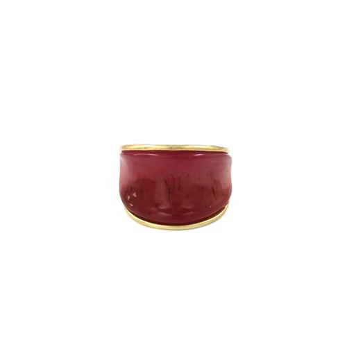 leek Wide Band Ring