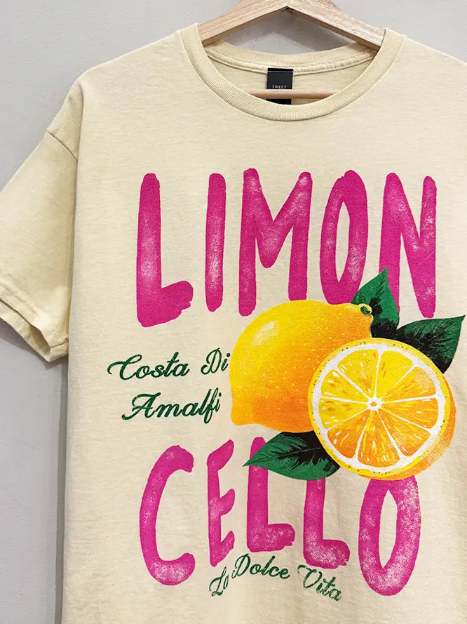 Limoncello Amalfi Yellow T-Shirt