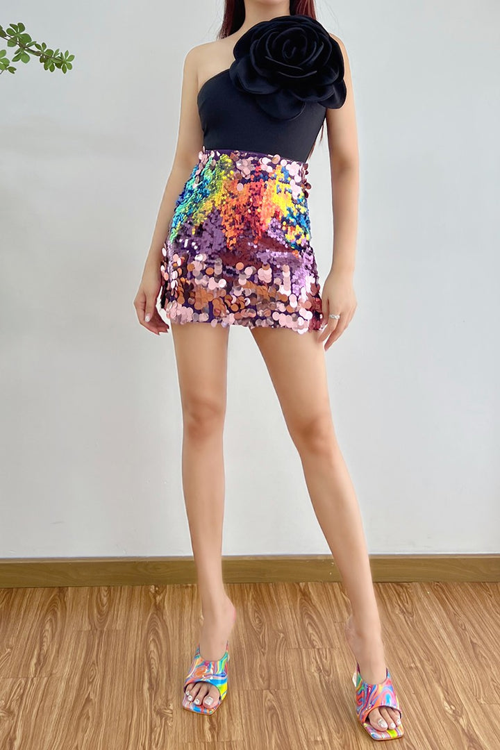 Mini Skirt Sequin Nathali