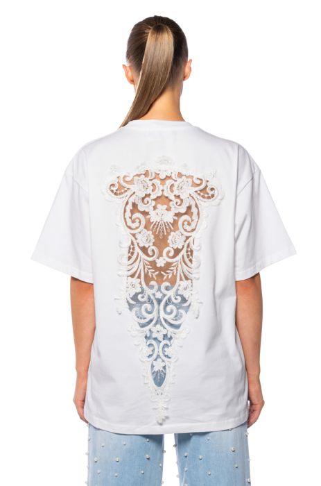 Tshirt Lace Panel  Lace