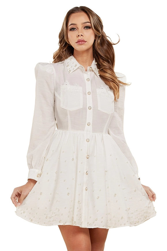 Mini Dress Timeless Tailor Inspired